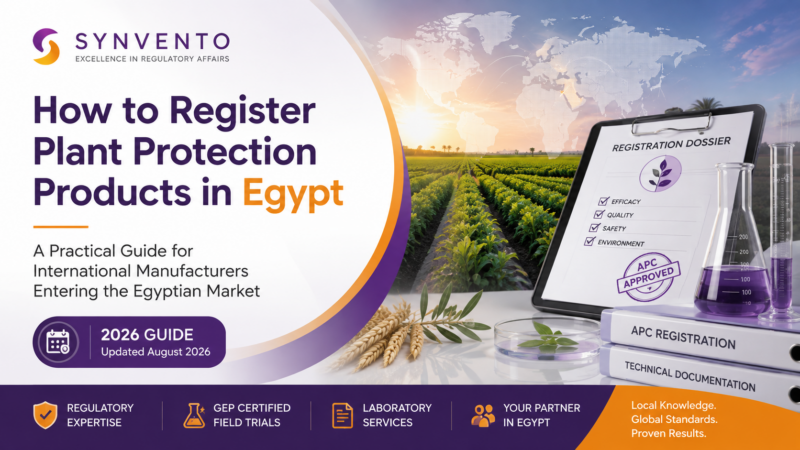 How to Register Plant Protection Products in Egypt – Practical Guide by Synvento